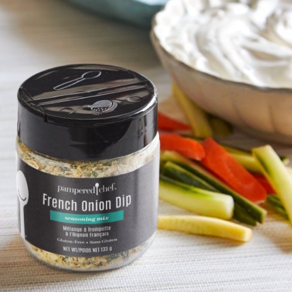 NEW PAMPERED CHEF FRENCH ONION DIP MIX - Picture 1 of 2